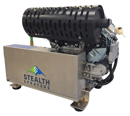 Stealth 8 GPM 3500 PSI Belt Drive Pressure Washer (Gas - Cold Water) w/ CRX Engine and General Pump