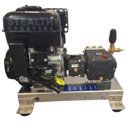 Stealth 5.5 GPM 3000 PSI Gear Drive Pressure Washer (Gas - Cold Water) w/ Electric Start CRX Engine and AR Pump