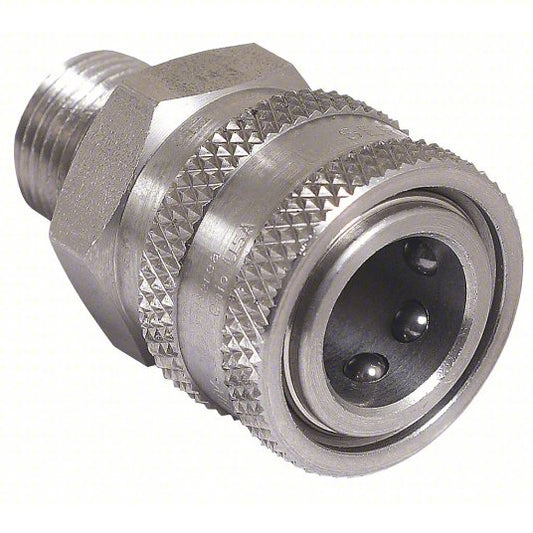 3/8″ MPT Import Stainless Steel Quick Coupler