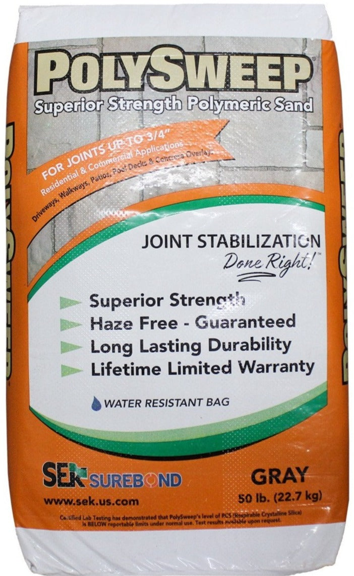 Gray Poly Sweep Polymeric Sand