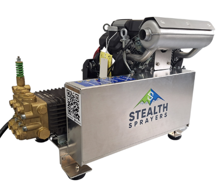 Stealth 8 GPM 3500 PSI Belt Drive Pressure Washer (Gas - Cold Water) w/ Honda Engine and General Pump