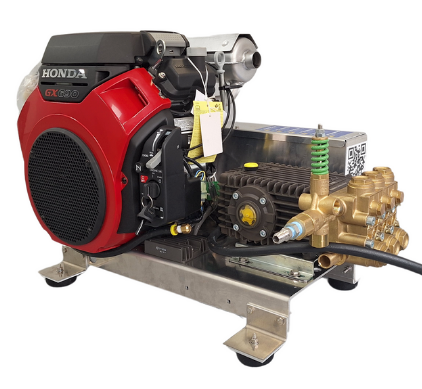 Stealth 8 GPM 3500 PSI Belt Drive Pressure Washer (Gas - Cold Water) w/ Honda Engine and General Pump