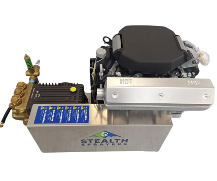 Stealth 8 GPM 3500 PSI Belt Drive Pressure Washer (Gas - Cold Water) w/ Honda Engine and General Pump