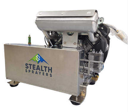 Stealth 8 GPM 3500 PSI Belt Drive Pressure Washer (Gas - Cold Water) w/ Honda Engine and General Pump