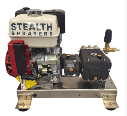 Stealth 5.5 GPM 3000 PSI Gear Drive Pressure Washer (Gas - Cold Water) w/ Electric Start Honda Engine and AR Pump