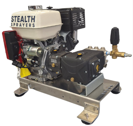 Stealth 5.5 GPM 3000 PSI Gear Drive Pressure Washer (Gas - Cold Water) w/ Electric Start Honda Engine and AR Pump